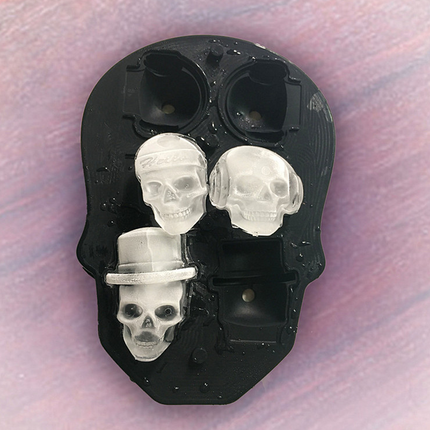 Creative 3D Skull Mold Ice Cube Tray - Hot&General Store