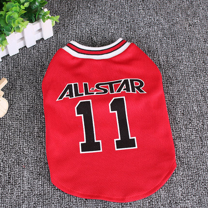 Hot World Cup Ball Spring And Summer Dog Vest Pet Supplies - Hot&General Store