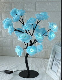 LED Tree Lamp Rose Small Tree Lamp Modeling Lamp Table Lamp - Hot&General Store