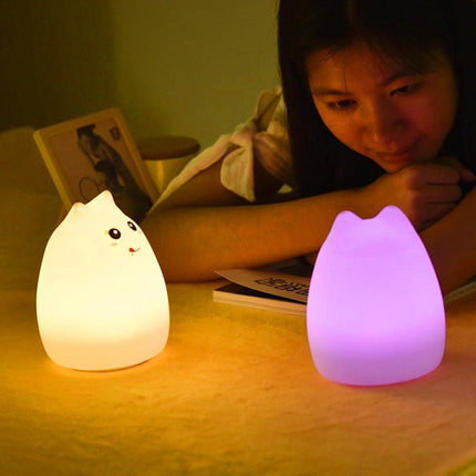 Silicone Touch Sensor LED Night Light For Children Baby Kids - Hot&General Store