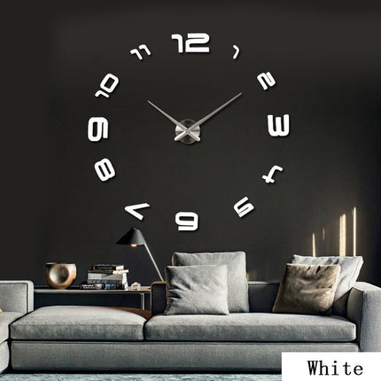 Oversized Acrylic Wall Clock - Hot&General Store