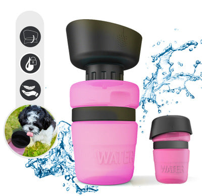 Pet Outdoor Foldable Bottle Dog Travel Water Bottle Dog Water Dispenser - Hot&General Store