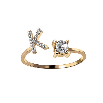 26 Initial Letter Ring Fashion Jewelry For Women - Hot&General Store