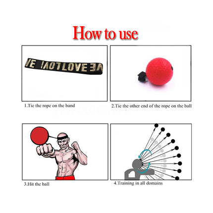 Boxing Reflex Speed Punch Ball - Hot&General Store