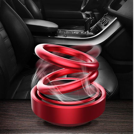 Solar Auto Rotation Car Air Freshener Perfume Seat - Hot&General Store