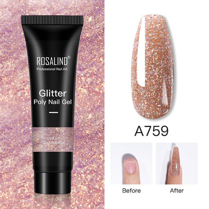 Glitter Poly Nail Gel - Hot&General Store