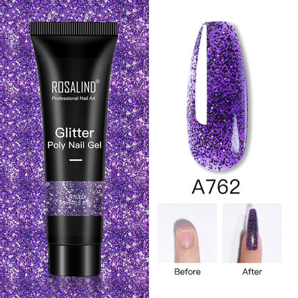 Glitter Poly Nail Gel - Hot&General Store