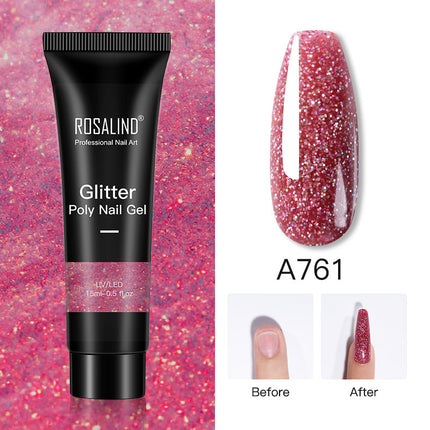 Glitter Poly Nail Gel - Hot&General Store