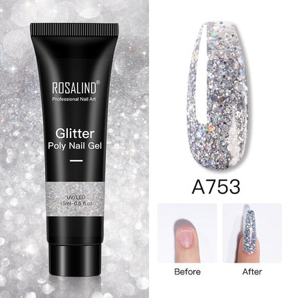 Glitter Poly Nail Gel - Hot&General Store