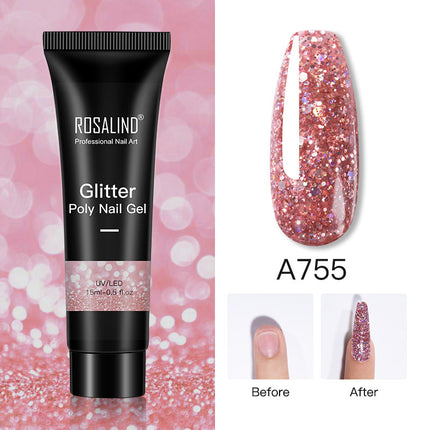 Glitter Poly Nail Gel - Hot&General Store