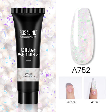 Glitter Poly Nail Gel - Hot&General Store