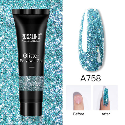 Glitter Poly Nail Gel - Hot&General Store