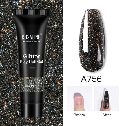 Glitter Poly Nail Gel - Hot&General Store