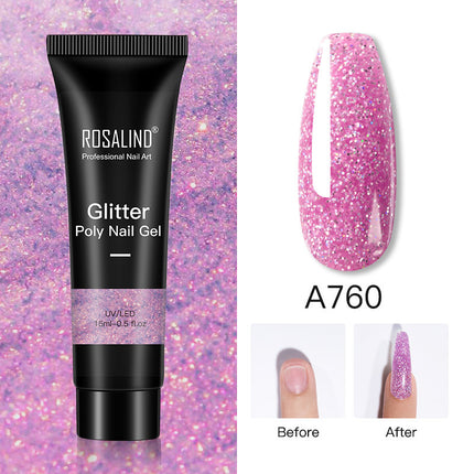 Glitter Poly Nail Gel - Hot&General Store