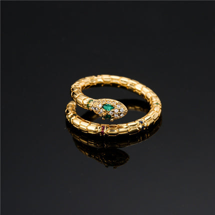 Fashion Gold Color Snake Ring - Hot&General Store