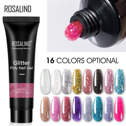 Glitter Poly Nail Gel - Hot&General Store