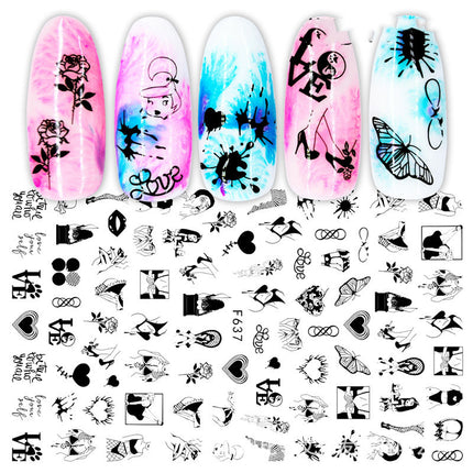 Cross-Border Nail Stickers - Hot&General Store