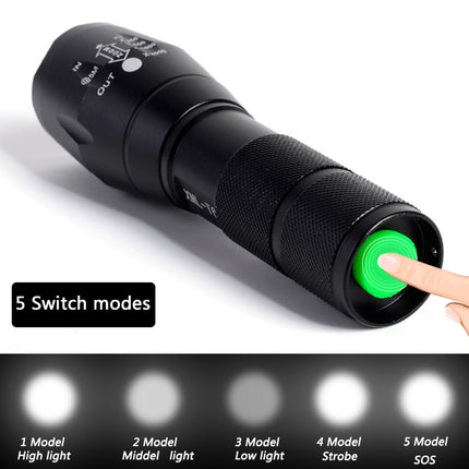 Strong Rechargeable Flashlight - Hot&General Store