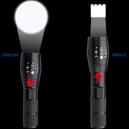 Strong Rechargeable Flashlight - Hot&General Store