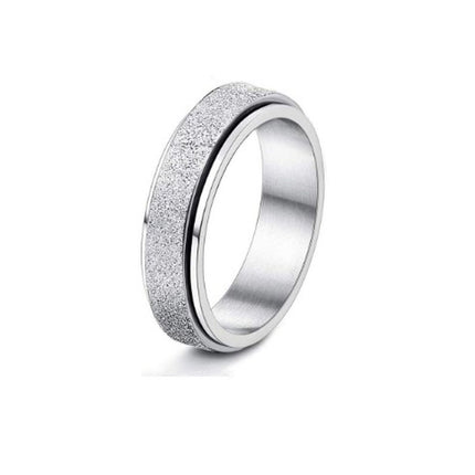 Stainless Steel Rotatable Spinner Ring - Hot&General Store