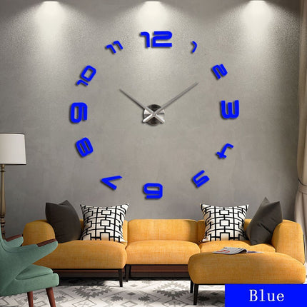 Oversized Acrylic Wall Clock - Hot&General Store