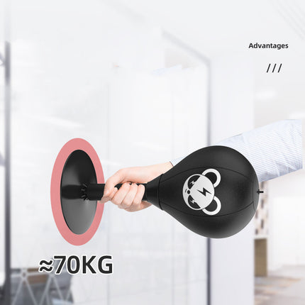 Boxing Speed Ball Tabletop Reaction Target Sandbags Kids Suction Cup Boxing Reflex Ball Kickboxing Training Equipment - Hot&General Store