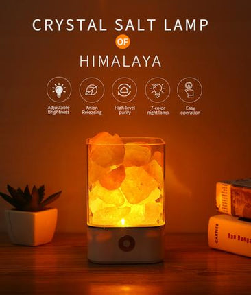 USB Crystal Light Himalayan Salt LED Lamp - Hot&General Store