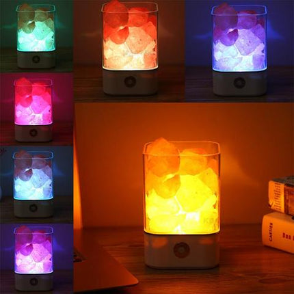 USB Crystal Light Himalayan Salt LED Lamp - Hot&General Store