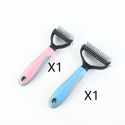 Stainless Double-sided Pet Brush Hair Removal - Hot&General Store