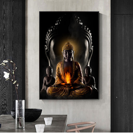 God Buddha Wall Art Canvas - Hot&General Store