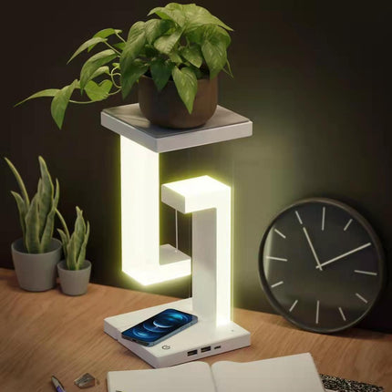 Creative Smartphone Wireless Charging Suspension Table Lamp - Hot&General Store