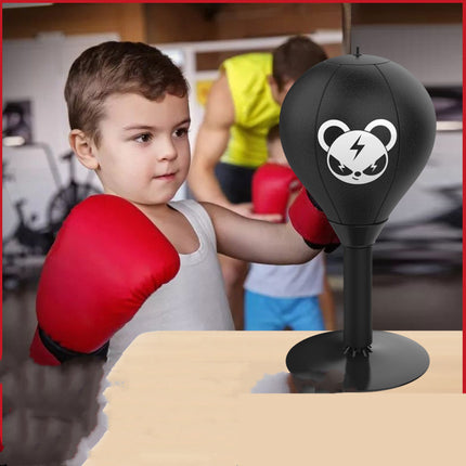 Boxing Speed Ball Tabletop Reaction Target Sandbags Kids Suction Cup Boxing Reflex Ball Kickboxing Training Equipment - Hot&General Store