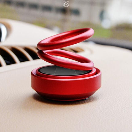 Solar Auto Rotation Car Air Freshener Perfume Seat - Hot&General Store