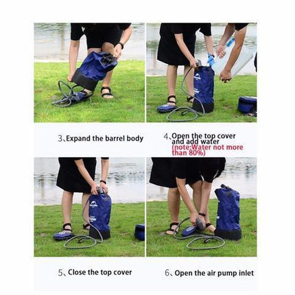 Outdoor Shower Bag Camping Folding Shower - Hot&General Store