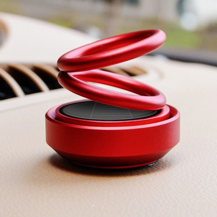 Solar Auto Rotation Car Air Freshener Perfume Seat - Hot&General Store