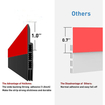 Soundproof Bedroom Door Warm Wind Strip - Hot&General Store