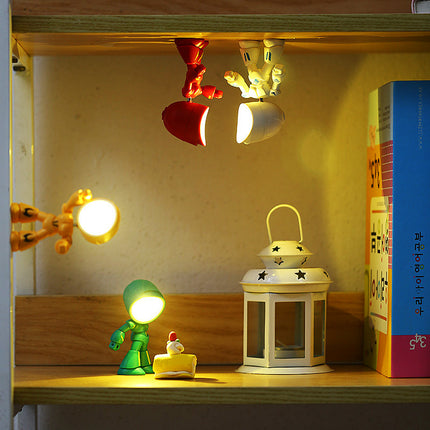 Cute LED Hero Table Mini Lamp Portable - Hot&General Store