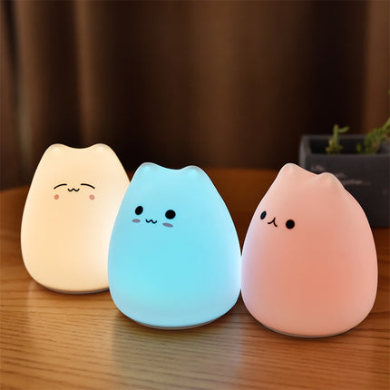 Silicone Touch Sensor LED Night Light For Children Baby Kids - Hot&General Store