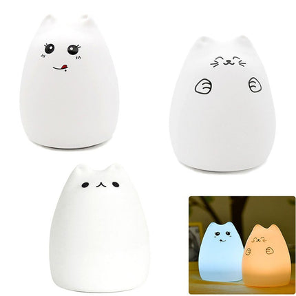 Silicone Touch Sensor LED Night Light For Children Baby Kids - Hot&General Store