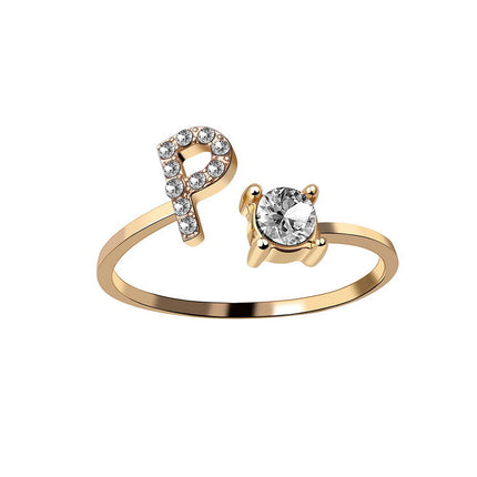 26 Initial Letter Ring Fashion Jewelry For Women - Hot&General Store