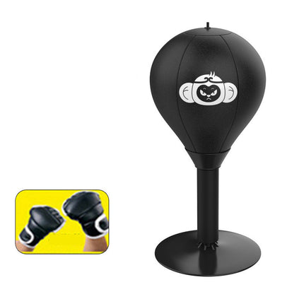 Boxing Speed Ball Tabletop Reaction Target Sandbags Kids Suction Cup Boxing Reflex Ball Kickboxing Training Equipment - Hot&General Store