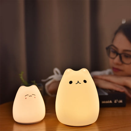 Silicone Touch Sensor LED Night Light For Children Baby Kids - Hot&General Store