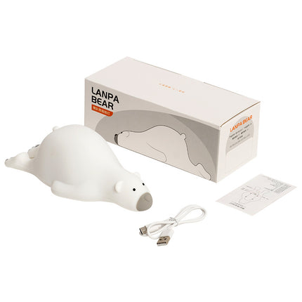 Cute Bear Silicone Night Light - Hot&General Store