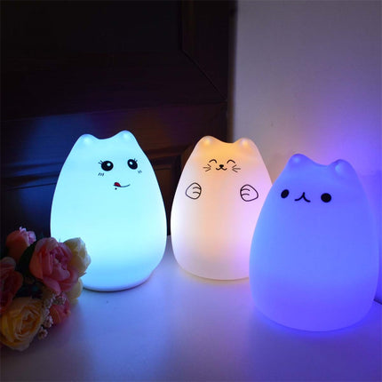 Silicone Touch Sensor LED Night Light For Children Baby Kids - Hot&General Store