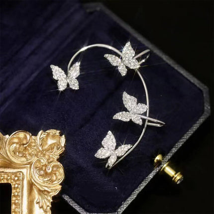 Earring Butterfly Ear Clip - Hot&General Store