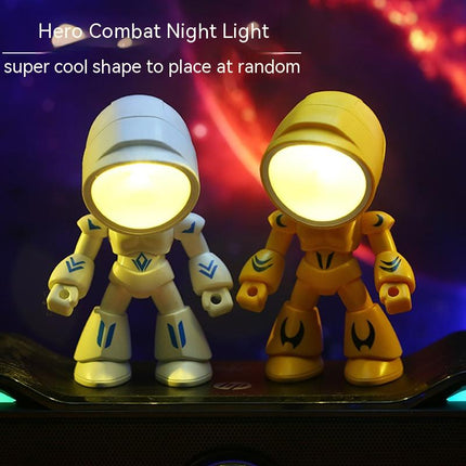 Cute LED Hero Table Mini Lamp Portable - Hot&General Store