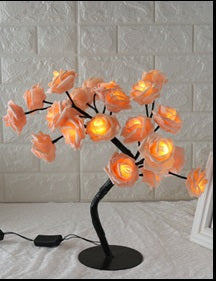 LED Tree Lamp Rose Small Tree Lamp Modeling Lamp Table Lamp - Hot&General Store