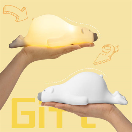 Cute Bear Silicone Night Light - Hot&General Store