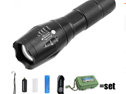 Strong Rechargeable Flashlight - Hot&General Store