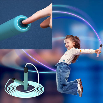 Luminous Rope Tangle-Free Rapid Speed Jumping Rope Crossfit Professional Men Women Gym LED Skipping Rope Adjustable Fitness - Hot&General Store